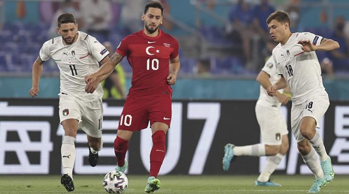 EURO 2020 açılış maçında Türkiye A Milli Takımı, İtalya'ya 3-0 yenildi