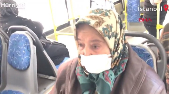 İş dönüşü otobüsten indirilmek istenen 65 yaş üstü yurttaş: Ben çalışmazsam açım