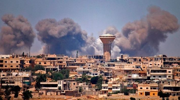 ABD Suriye'yi vurdu: 54 ölü