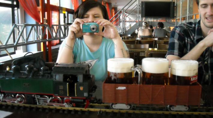 Prag’da ‘bira treni’ uygulaması başladı!