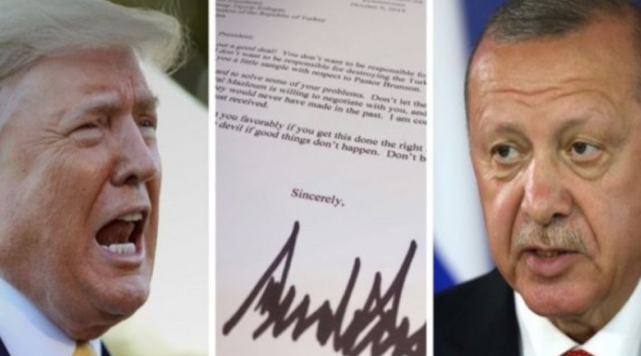 Trump'ın Erdoğan'a yazdığı mektubu paylaşmak 'örgüt propagandası' sayıldı