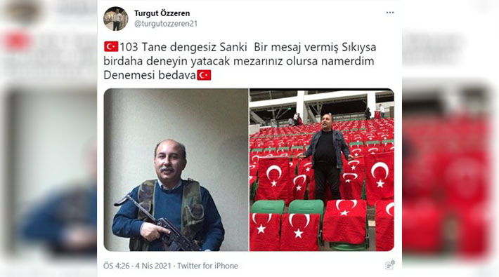 AKP'li yöneticilerden emekli amirallere art arda silahlı tehditler!
