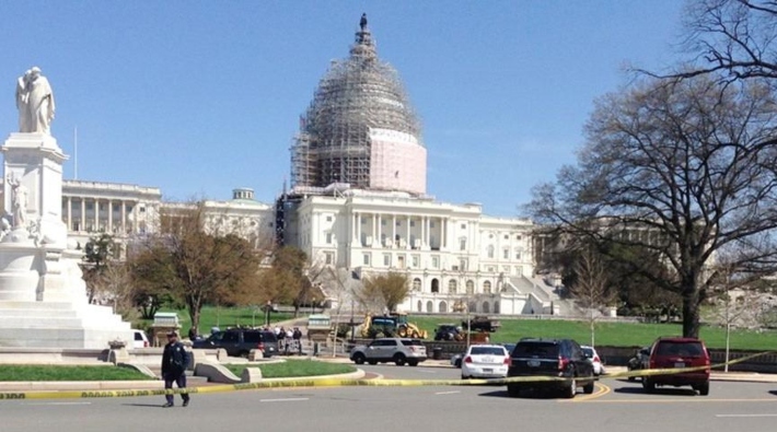 ABD Kongre Binası 'güvenlik tehdidi' nedeniyle kapatıldı
