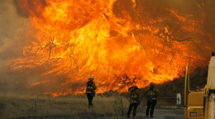 ABD'de yangının bilançosu ağırlaşıyor: Ölü sayısı 15'e yükseldi