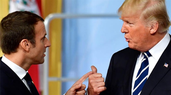ABD'den 'Trump'ı ikna ettim' diyen Macron'a yalanlama