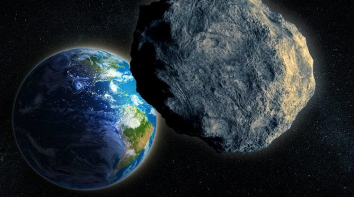 NASA: 650 metrelik bir asteroid Dünya'ya yaklaşıyor