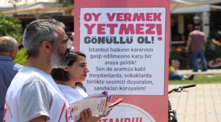 'İstanbul seninle kazanacak' diyenler tatilde de tam gaz çalışmaya devam etti
