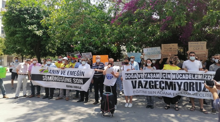 Adana Ekoloji Platformu: Ülkemizi ve şehrimizi çöplüğe çeviren AKP'yi protesto ediyoruz