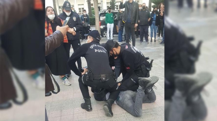 Adana ve İzmir'de basın açıklamalarına polis saldırdı: Çok sayıda gözaltı var