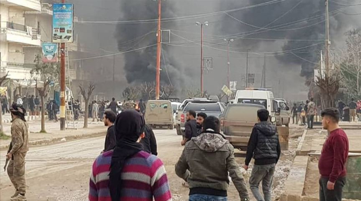 Afrin'de patlama: 1 ölü, 16 yaralı