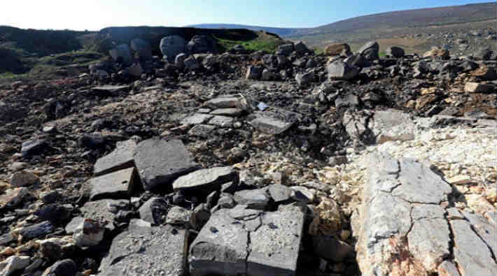 'Afrin'deki binlerce yıllık tapınak zarar gördü'