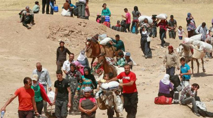 BM: Afrin'de 137 bin kişi göçe zorlandı