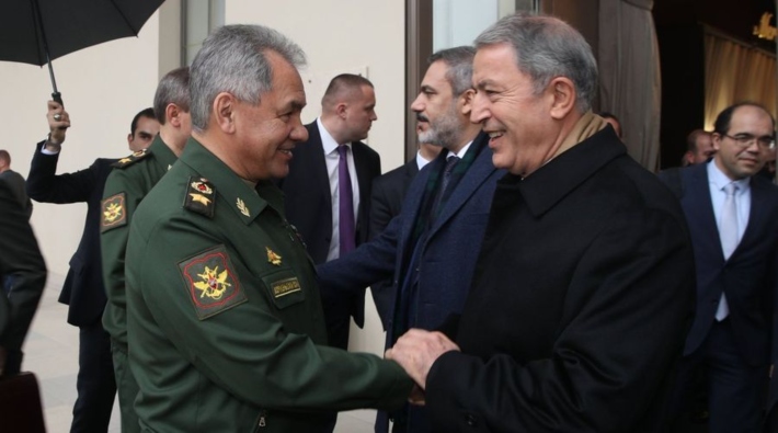 Rusya Savunma Bakanı Şoygu ve Milli Savunma Bakanı Akar görüştü: İdlib konusunda anlaşıldı