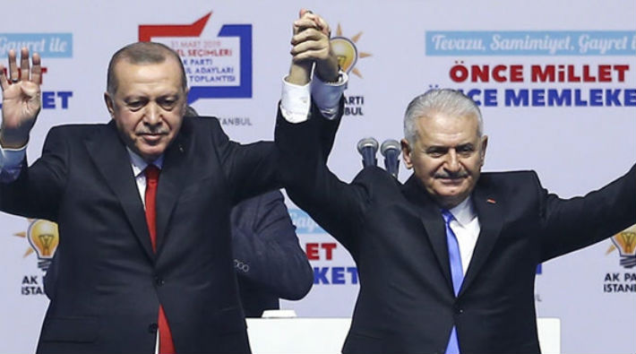 AKP adaylarını açıkladı: Binali Yıldırım gözyaşlarına hakim olamadı