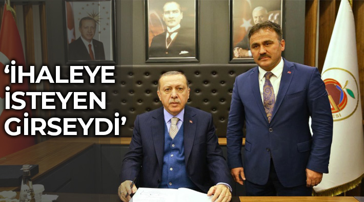AKP'li belediyenin açtığı 2,5 milyon liralık ihaleyi belediye başkanının aile şirketi kazandı