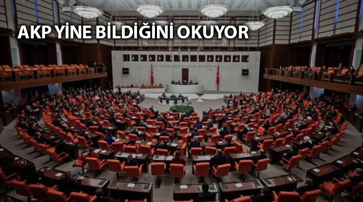 AKP, muhalefetin gündem önerilerini reddetti 