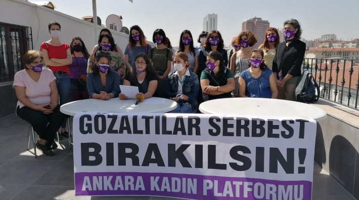 Ankara Kadın Platformu: Bu arkadaşlarımız ilk kez mahkeme duvarlarıyla karşılaşmıyor