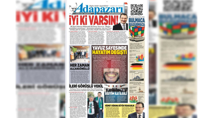 AKP'li Ali İhsan Yavuz'a özel gazete tasarlayan yerel gazete yöneticileri ifadeye çağrıldı