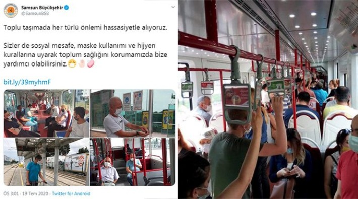 AKP'li belediye 'kurallara uyuyoruz' dedi, yolcular gerçekleri ortaya çıkardı