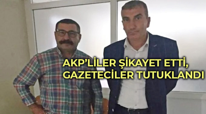AKP'lilerin isminin karıştığı cinsel istismar iddiasını haber yapan 2 gazeteci tutuklandı