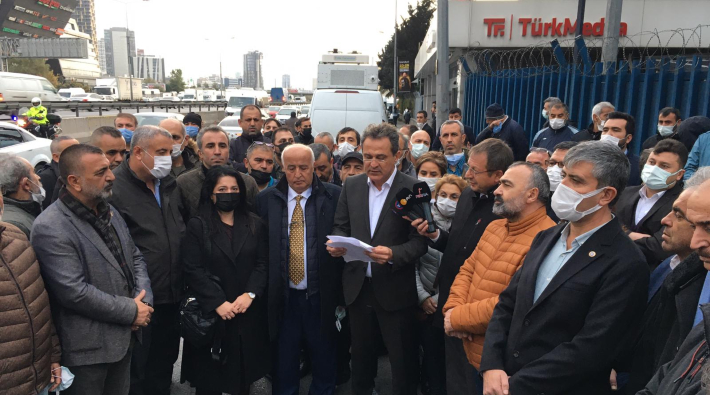 Alevi örgütleri, AKP'li Hüseyin Besli'nin Kürt ve Alevi yurttaşlara yönelik nefret söylemini protesto etti
