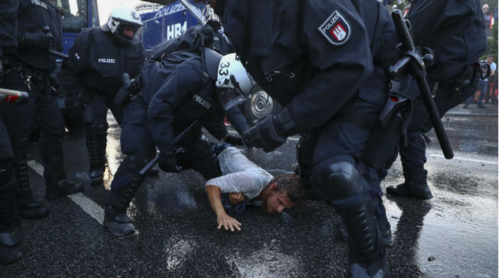 Almanya’daki G20 gözaltılarına tepki: Polis şiddetini meşrulaştırma operasyonu