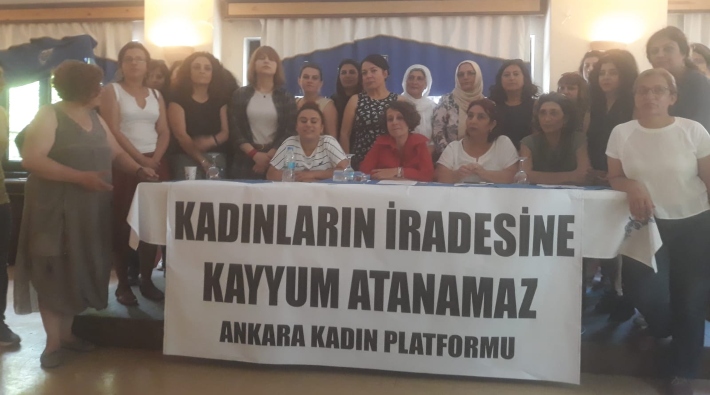 Ankara Kadın Platformu: Kayyum darbesi erkek egemen aklın savaş hamlesidir