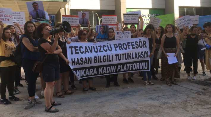 Ankara Kadın Platformu: 'Tecavüzcü profesör tutuklansın!'