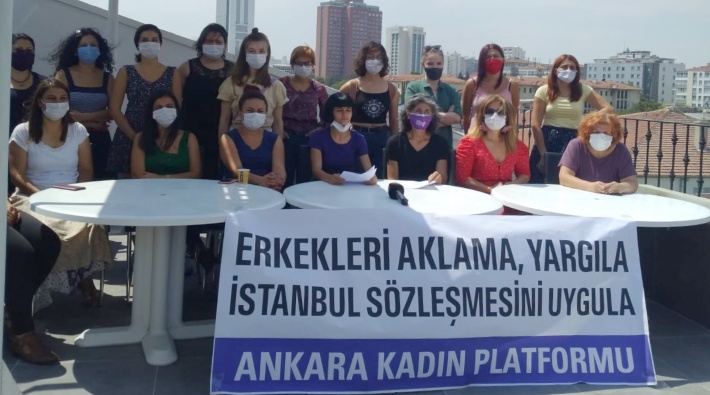 Ankara'da 'tecavüzcü Musa Orhan' protestosu