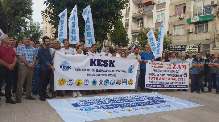 Ankara'ya yürüyen KESK üyeleri: Emekçilerin hakkını size sattırmayacağız!