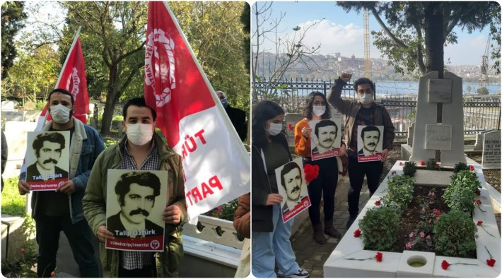 Mustafa Hayrullahoğlu ve Talip Öztürk mezarları başında anıldı