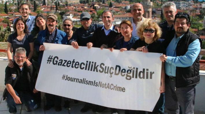 Antalya'da ÇGD buluşması: Gazetecilik suç değildir!