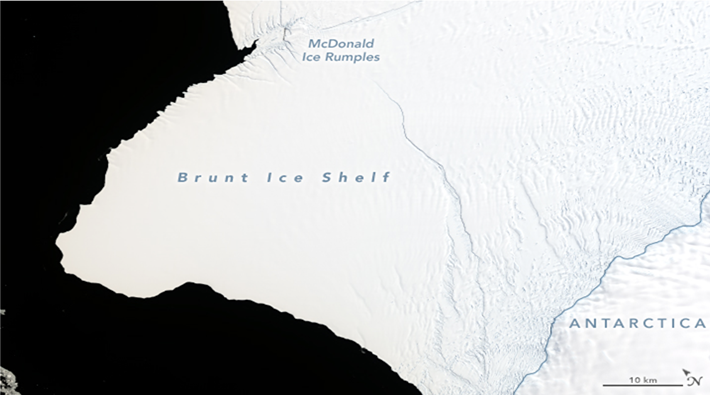 Antartika'da İstanbul büyüklüğünde buzul kütlesi kopacak