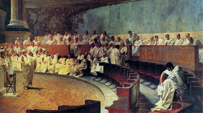 Antik Romalı politikacılar da hakaret ediyordu