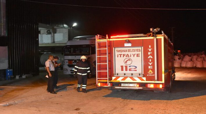 Asfalt üretim fabrikasında patlama: 4 işçi yaralandı