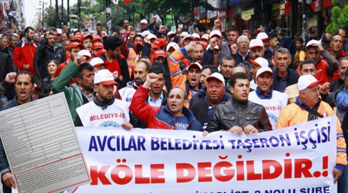 CHP’li belediyeden skandal taşeron dayatması: Tüm haklarınızdan vazgeçin