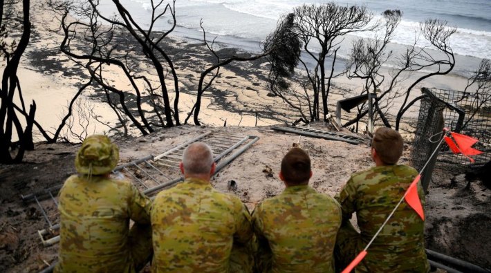 Avustralya'da yangınların bir kısmı kontrol altına alınabildi