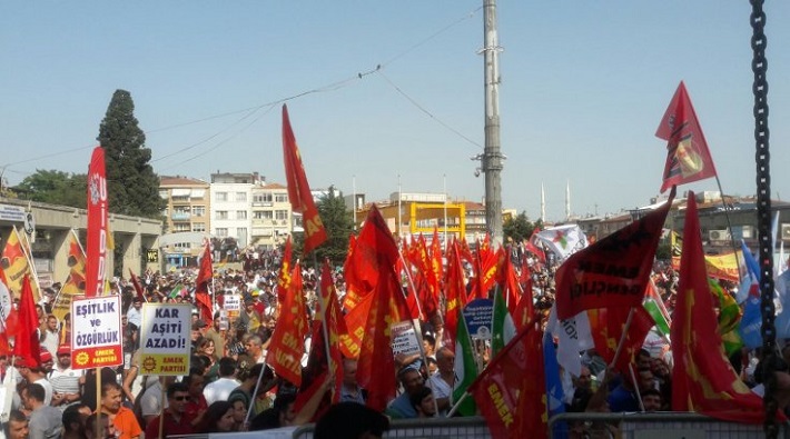 Bakırköy'de Barış mitingi yapıldı