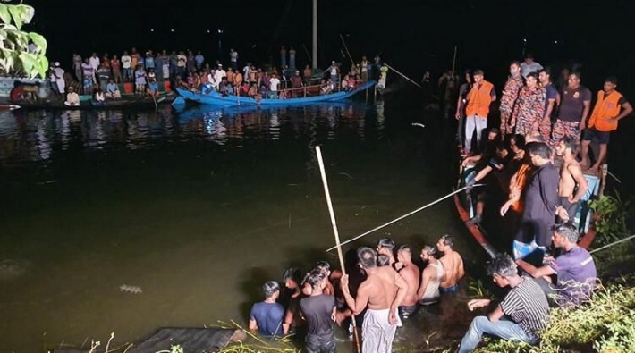 Bangladeş'te iki gemi çarpıştı: 21 ölü, 50 kayıp