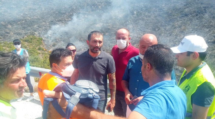 Barış Atay, yangın bölgesinden seslendi: 'Bunu Soylu, Pakdemirli, Erdoğan görsün!'