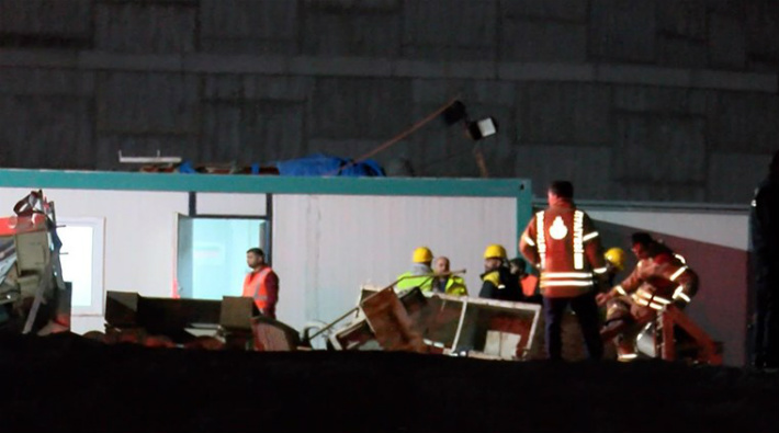 Başakşehir'de metro inşaatında göçük: Bir işçi hayatını kaybetti
