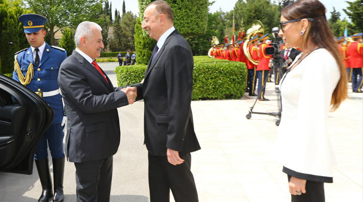 Başbakan Yıldırım'dan Mehriban Aliyeva'ya tebrik mesajı