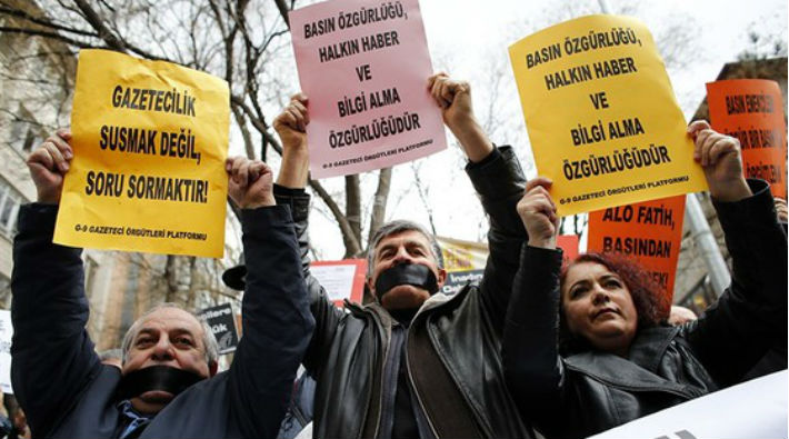 Türkiye Basın Özgürlüğü Endeksinde yine geriledi: 180 ülke arasında 155’inci