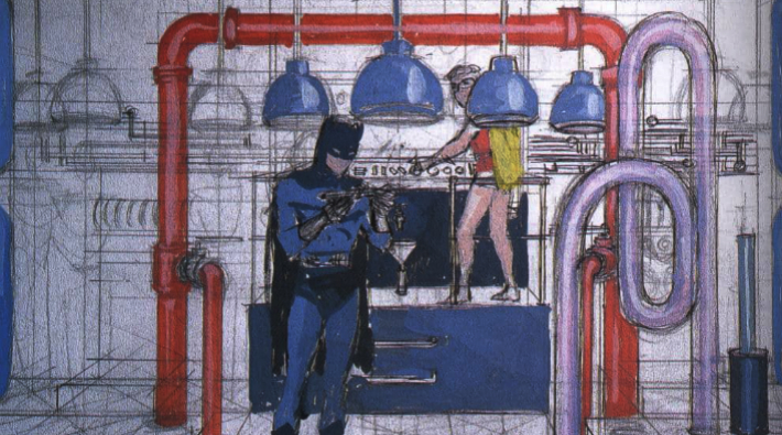 1960’ların 'Batman' çizimleri paylaşıldı
