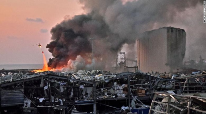 Beyrut'ta bilanço ağırlaşıyor: En az 113 ölü, 4 bin yaralı, onlarca kayıp...