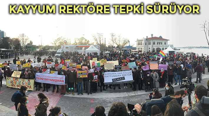 Üniversiteliler bir kez daha Kadıköy’den sesleniyor: ‘Boğaziçi’nde kayyum rektör istemiyoruz’