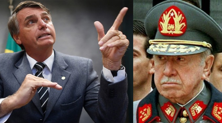 Bolsonaro: Pinochet olmasaydı Şili Küba'ya dönerdi