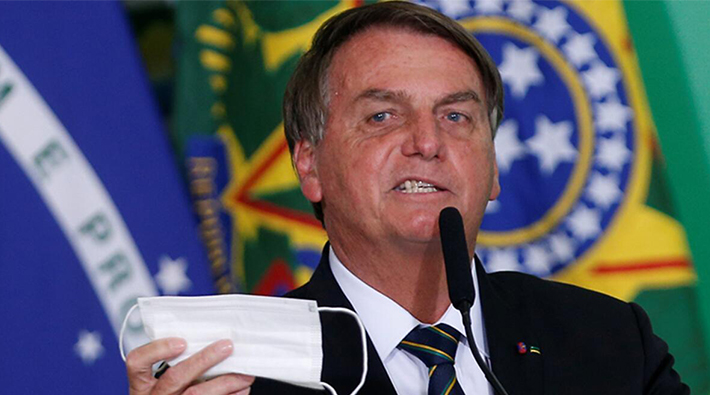 Aşı karşıtı Brezilya Devlet Başkanı Bolsonaro futbol maçına alınmadı