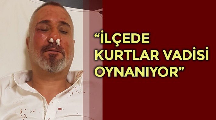 AKP'li belediye başkanının yakınlarından gazeteciye saldırı!