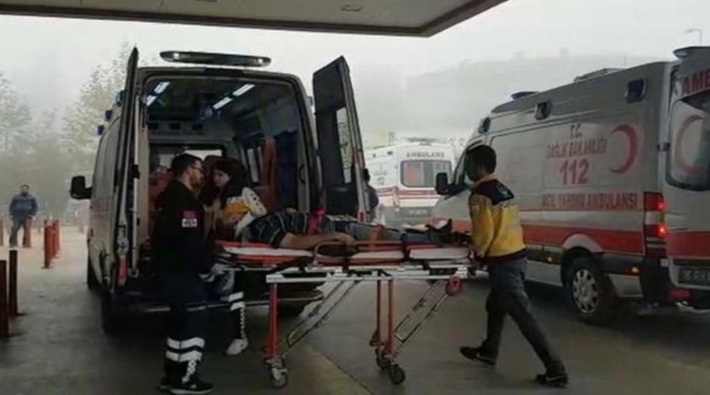Bursa'da işçilerin üzerine tomruk devrildi: 2 ağır yaralı
